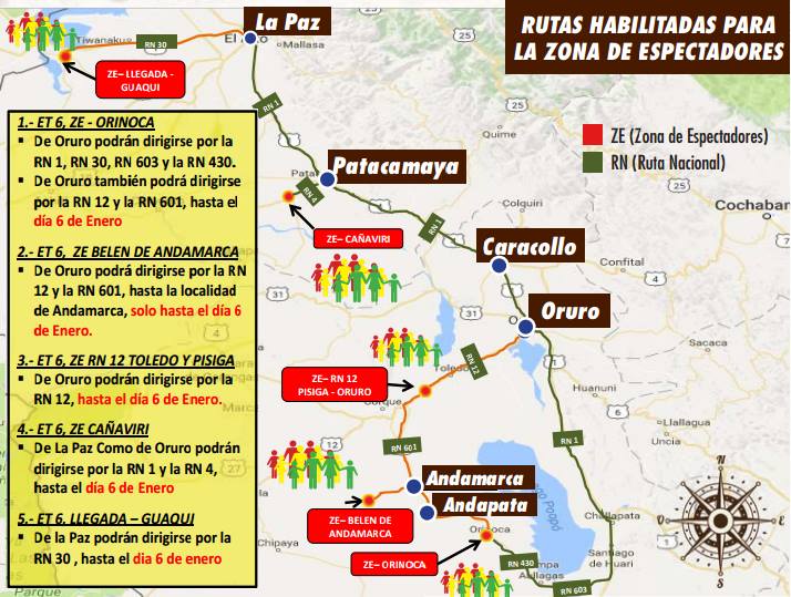 Dakar 2017 zona de espectadores etapa 6