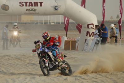 Chavo Salvatierra va sexto en la general del Rally de Qatar