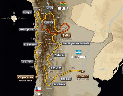 Si te sobran 17 mil Euros puedes inscribirte al Dakar 2014