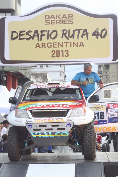 El Boliviano Marco Bulacia esta listo para destacar en el Desafio 40