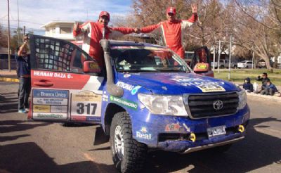 Luis Barbery se subió al podio en el Desafío Ruta 40