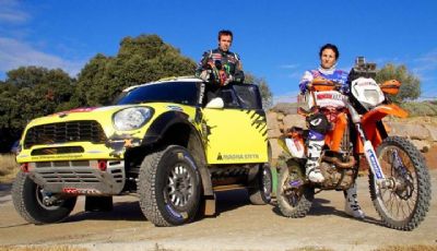 Nani Roma y su esposa Rosa Romero participarán del Dakar 2014