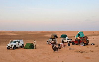 1.000 kilómetros por el desierto argelino en 4x4