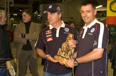 Dakar 2015: Carlos Sainz volverá a contar con Lucas Cruz como copiloto en el Dakar