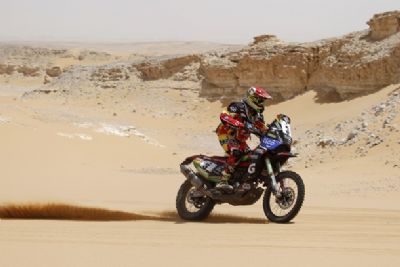 Chavo Salvatierra vuelve a ganar en la 2da etapa del Rally de los Faraones