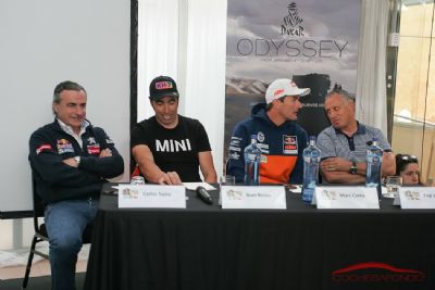Sainz y Roma ya preparan el próximo Dakar