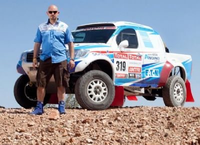 El piloto argentino Lucio Álvarez correrá el Dakar 2015 con Toyota