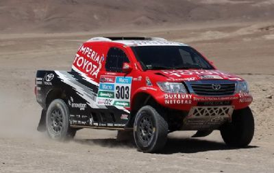 Toyota Hilux es el vehículo oficial del Dakar 2016