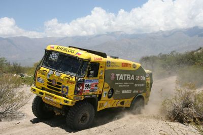 Rally Silk Way: Tatra vs. Kamaz