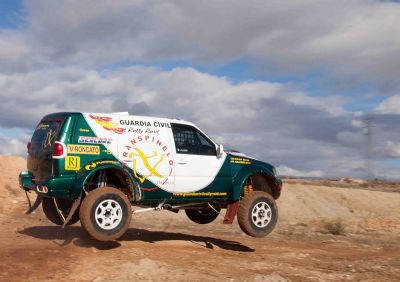 Un presunto narco patrocinó el coche de la Guardia Civil en el Dakar