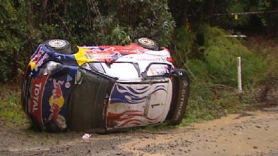 WRC: Loeb se accidenta en el Rally de Australia