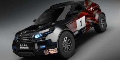 El Range Rover Evoque se prepara para el Dakar
