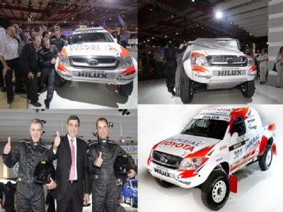 Fue presentado el Toyota South Africa Team para la Dakar 2012
