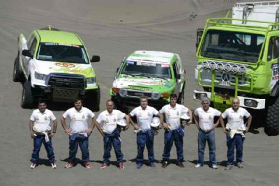 Dakar 2012: Listo el Equipo AutoGasco que corre con GNV
