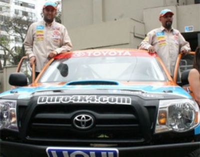 Dakar 2012: Los peruanos Carrillo y Weber listos para participar en el Dakar