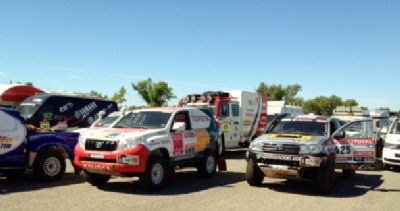 Dakar 2012: TOYOTA PRISMA-MPA, primer equipo en la lista de salida cien por cien español