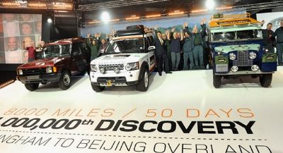 Land Rover produce la unidad un millón del Discovery