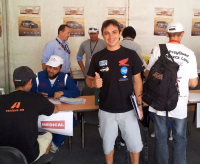 Chavo Salvatierra queda como el segundo mejor piloto latinoamericano clasificado