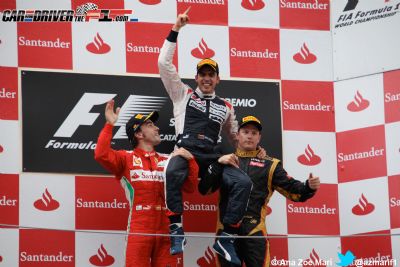 Maldonado hace historia con la victoria en el Gran Premio de España de F1