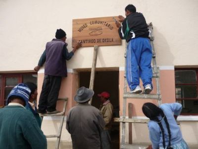 Bolivia: Santiago de Okola inaugura su museo comunitario