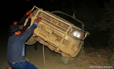 Dirigentes de la IX marcha en defensa del TIPNIS se accidentan en los Yungas