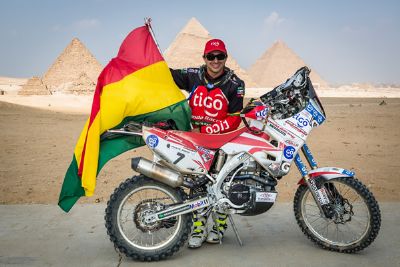 Juan Carlos Salvatierra calificó 5to en el Rally de los Faraones