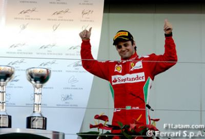 Felipe Massa continuará siendo piloto de la escudería Ferrari en 2013 