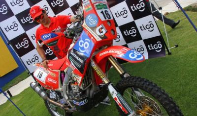 Dakar: Chavo Salvatierra listo para el Dakar 2013