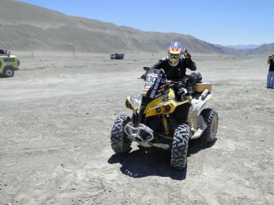 Diego Martínez Dimetrys, el representante boliviano para el Dakar 2013