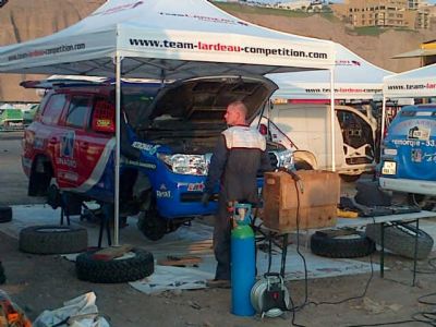Luis Barbery Racing con expectativas en la previa del Dakar 2013