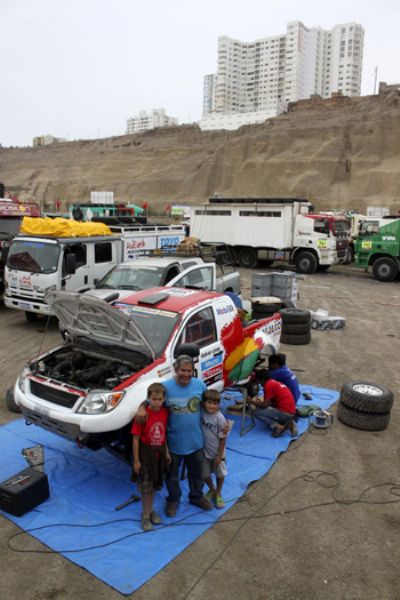 Bulacia y el Protobol listos para la carrera Dakar