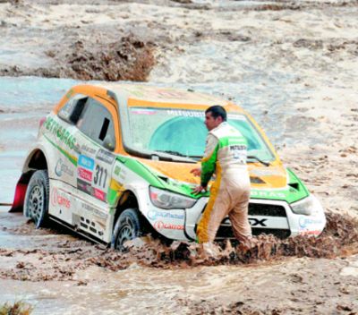 Jornada de zozobra en el Dakar 