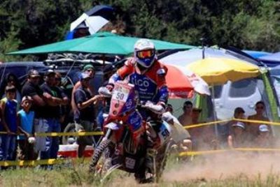 Chavo Salvatierra ya es 37 en la general del Rally Dakar