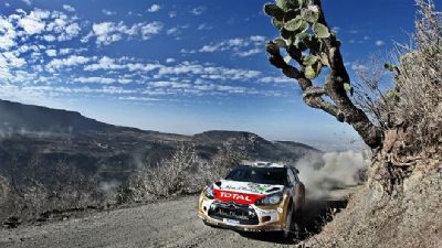 WRC: Hirvonen el más rápido en el tramo de clasificación de México