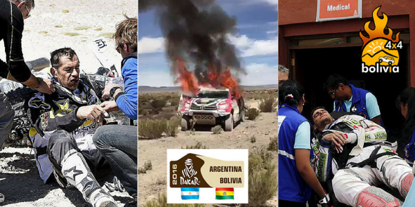 Las 3 etapas en Bolivia del Dakar 2016 fueron las más duras con 32 abandonos